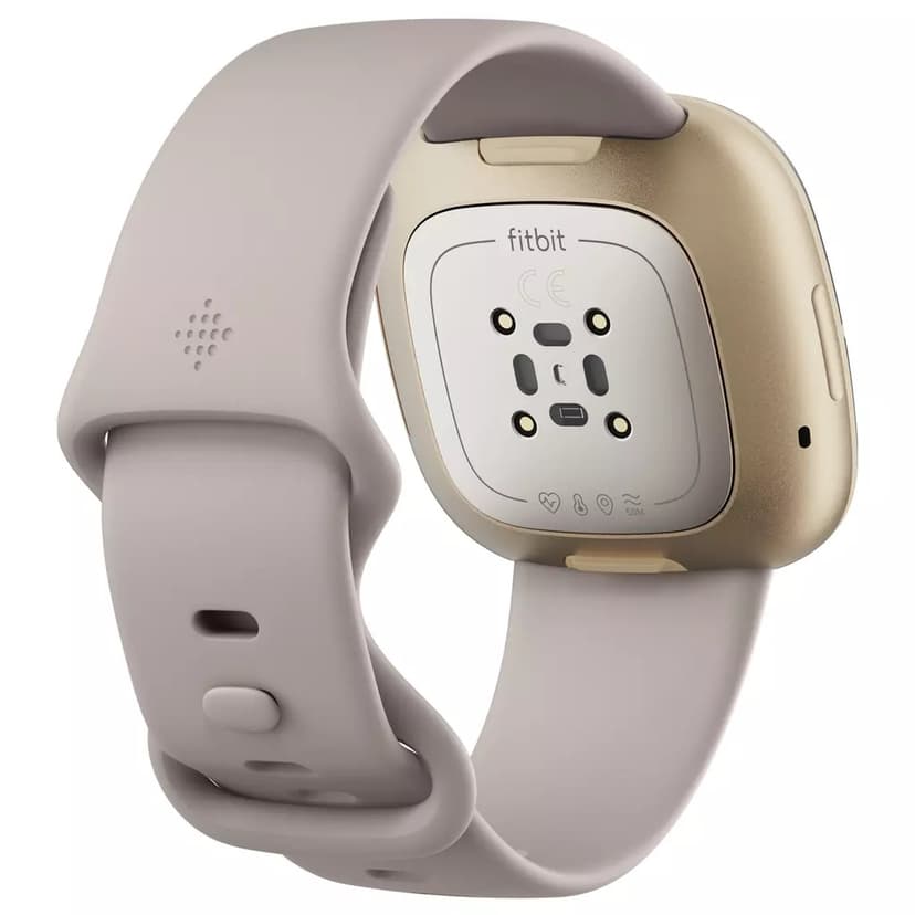 Fitbit Sense Lunar White/Soft Gold