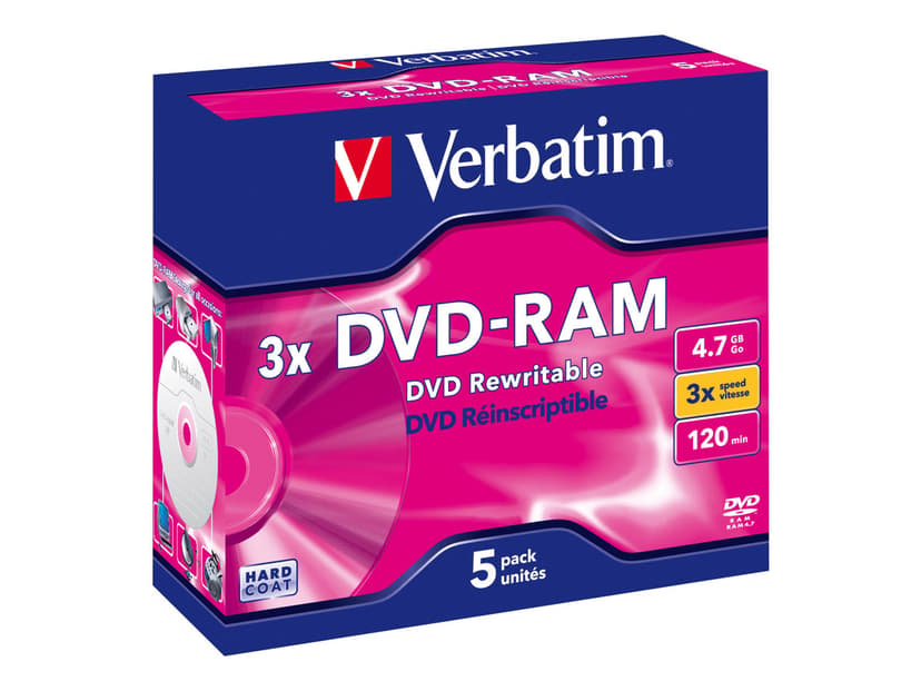 Verbatim DVD-RAM x 5