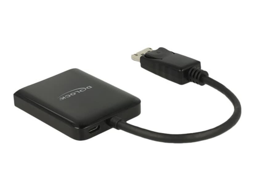 Delock Displayport 1.2 Splitter 1 x Displayport in > 2 x HDMI out 4K 30 Hz