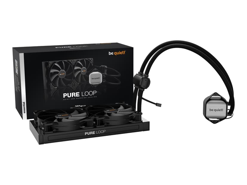 be quiet! Pure Loop 280mm Watercooler AIO vloeistofkoeler Zwart