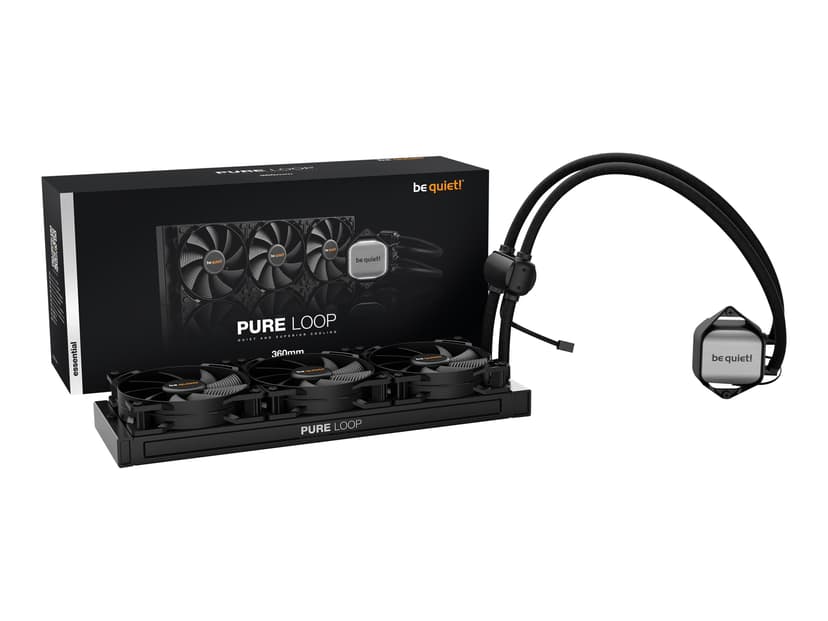 be quiet! Pure Loop 360mm Watercooler AIO vloeistofkoeler Zwart