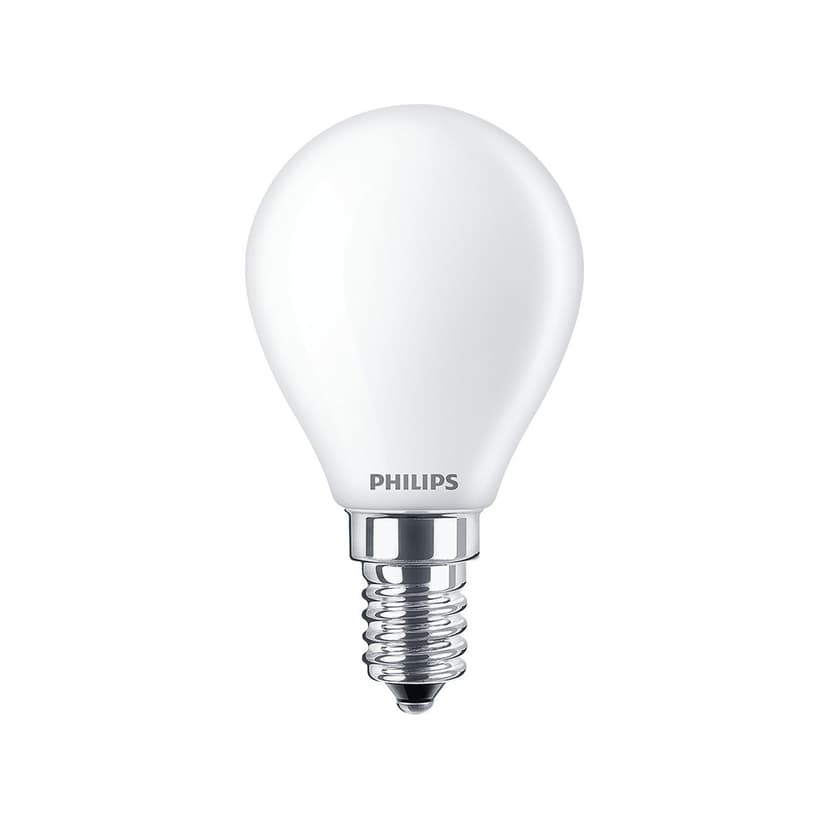 Philips LED E14 Klot Frost 2.2W 2-Pakk