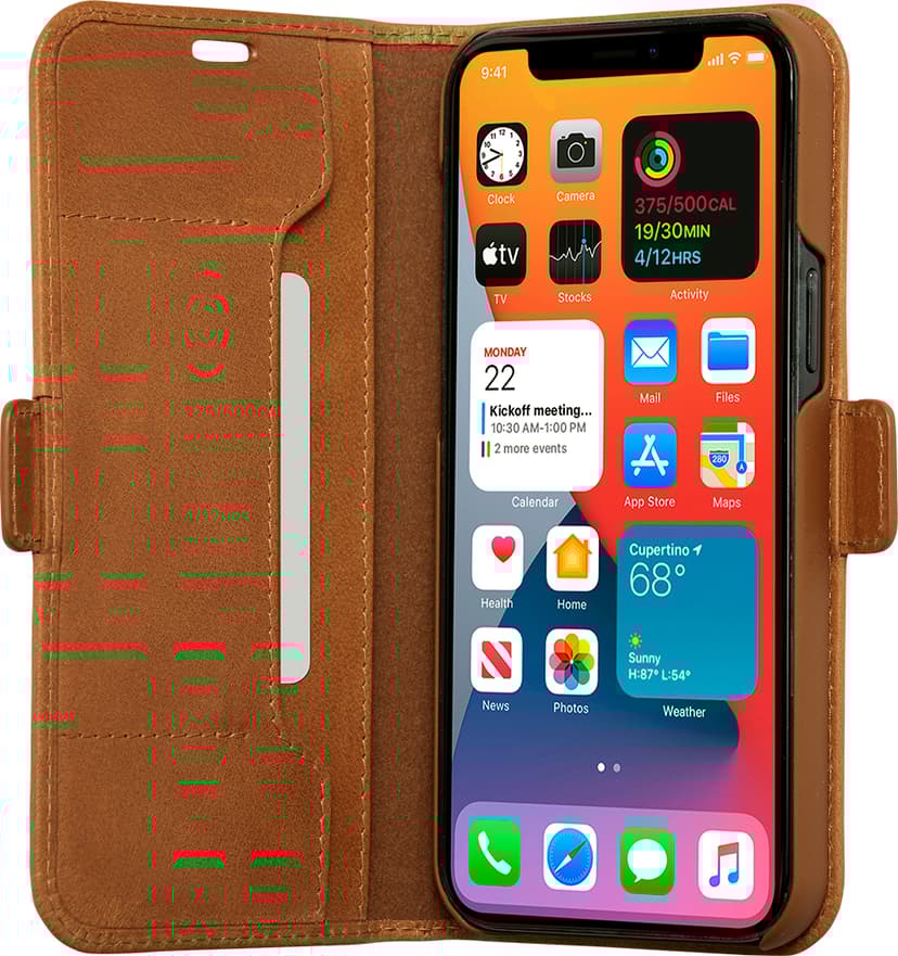 dbramante1928 Copenhagen Slim iPhone 12, iPhone 12 Pro Brun