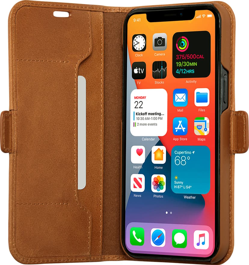 dbramante1928 Copenhagen Slim iPhone 12, iPhone 12 Pro Ruskea
