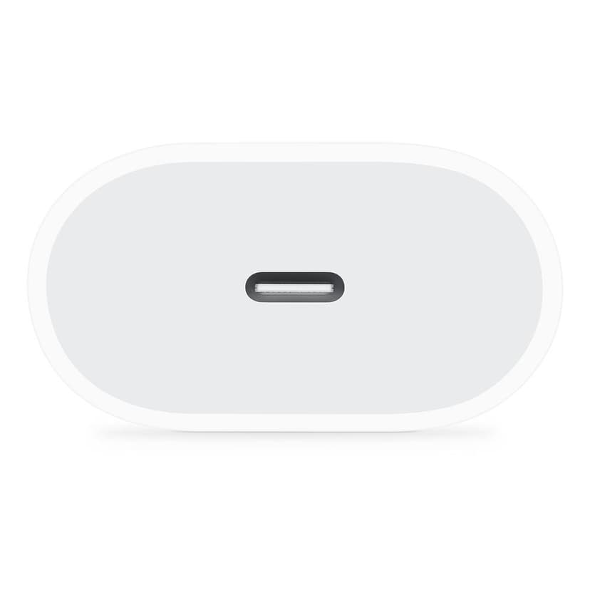Apple USB-C-strømforsyning 20 W Hvid