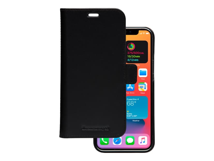 dbramante1928 Lynge Flipfutteral for Mobiltelefon iPhone 12, iPhone 12 Pro Sort