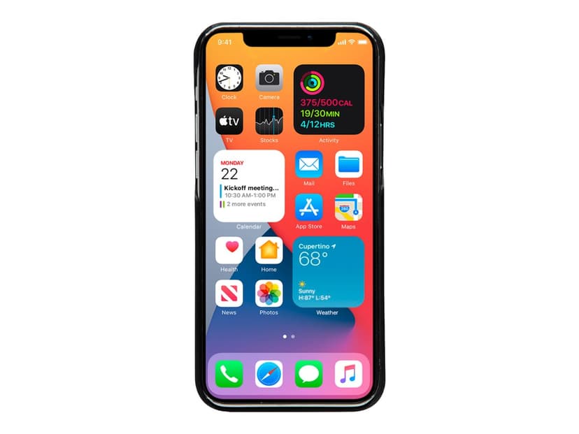 dbramante1928 Lynge Flipfutteral for Mobiltelefon iPhone 12, iPhone 12 Pro Sort