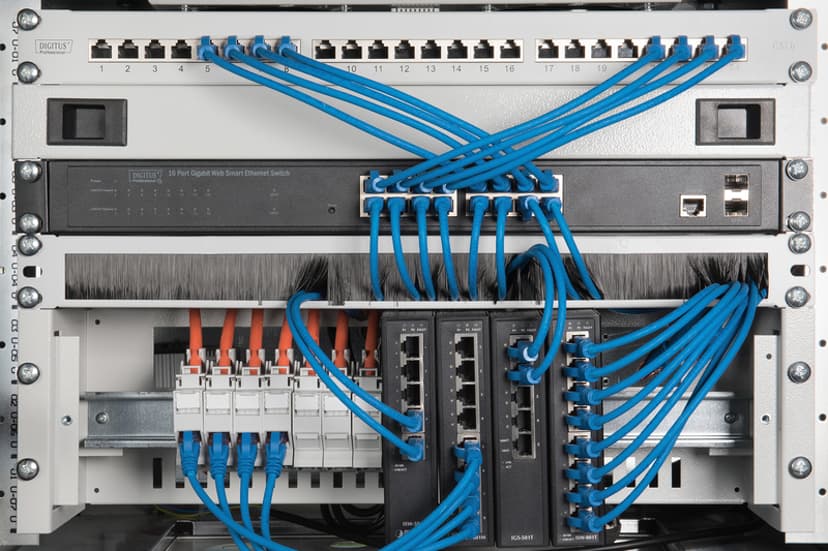Digitus DN-19-DIN-3U DIN-hållare för rack