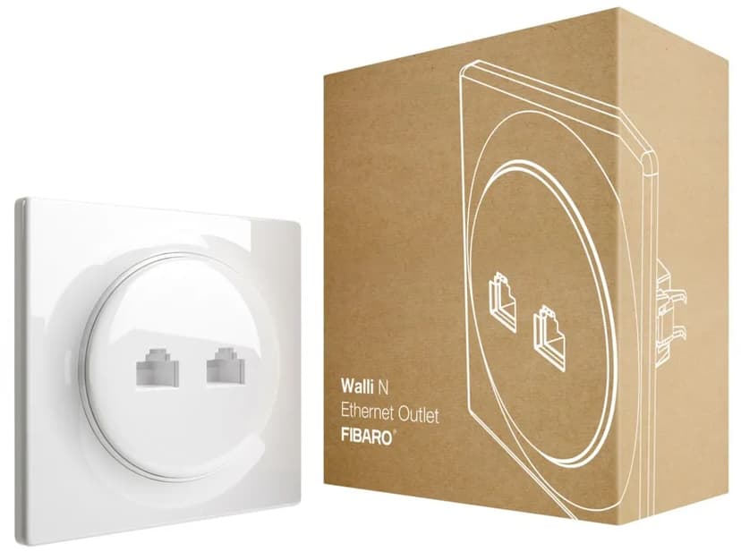 Fibaro Walli N Ethernet Outlet