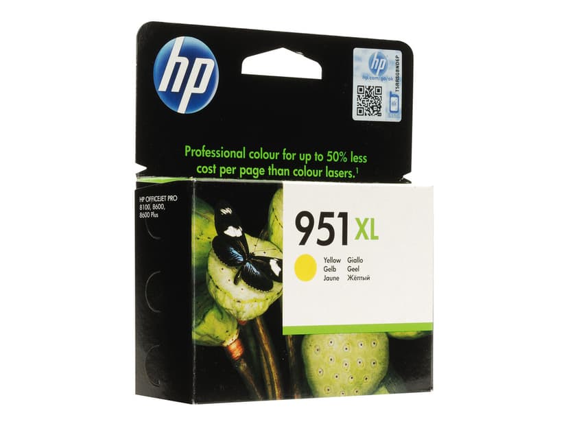 HP Muste Keltainen No.951XL - Pro 8100