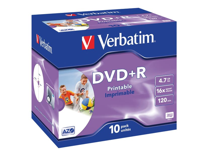 Verbatim DataLifePlus DVD+R 4.7GB 10pc(s)