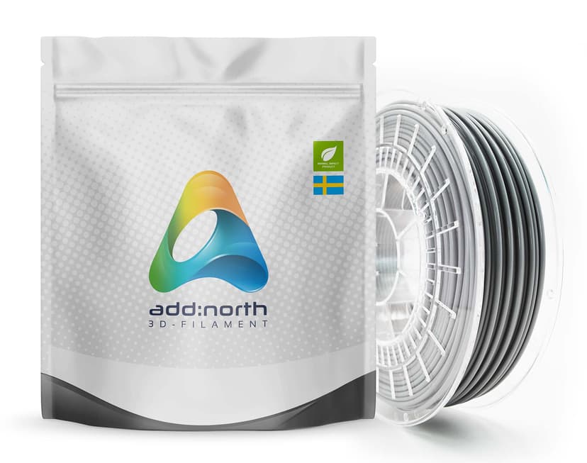 Addnorth PETG - 1.75mm- 750g - Grå