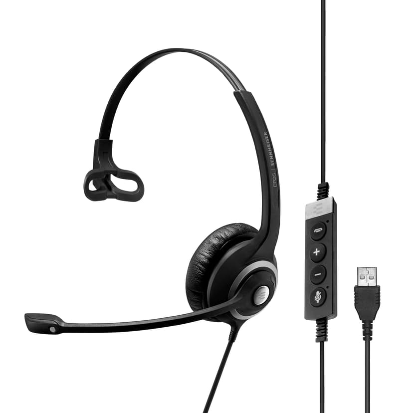 EPOS IMPACT SC 230 II Mono USB-A Microsoft Teams Svart