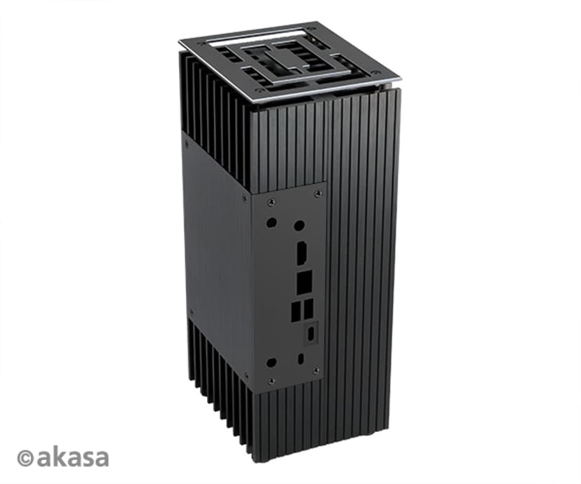 Akasa Turing FX A-NUC52-M1B Kuutio Musta