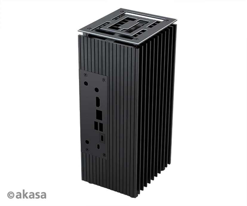 Akasa Turing FX A-NUC52-M1B Kuutio Musta