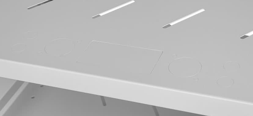 Direktronik Väggrack 19" 4U Metalldörr