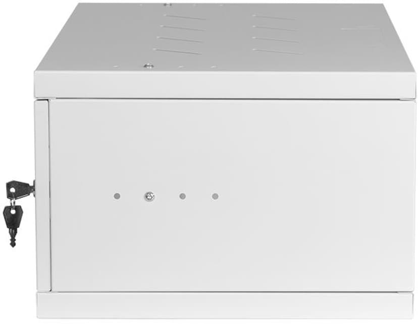 Direktronik Wall Rack 19" 4U 35cm Metal Door Grey