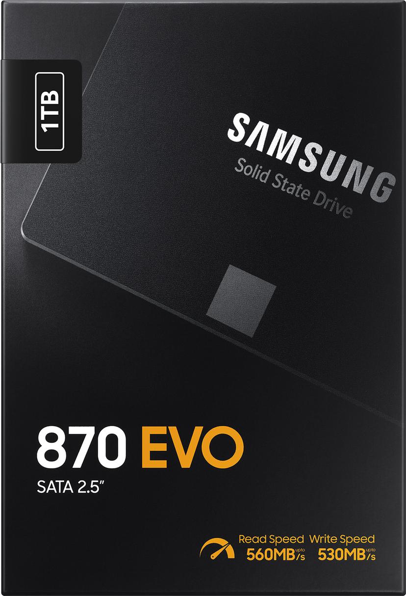 Samsung 870 EVO 1TB SSD 2.5" SATA 6.0 Gbit/s