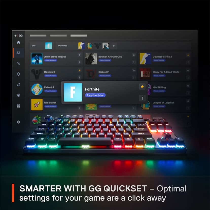 Steelseries Apex Pro Gen 3 TKL Kabel  Nordic