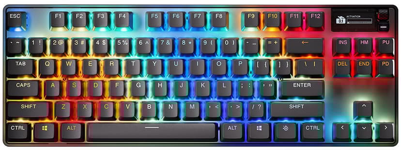 Steelseries Apex Pro Gen 3 TKL Wireless Trådløs  Nordisk