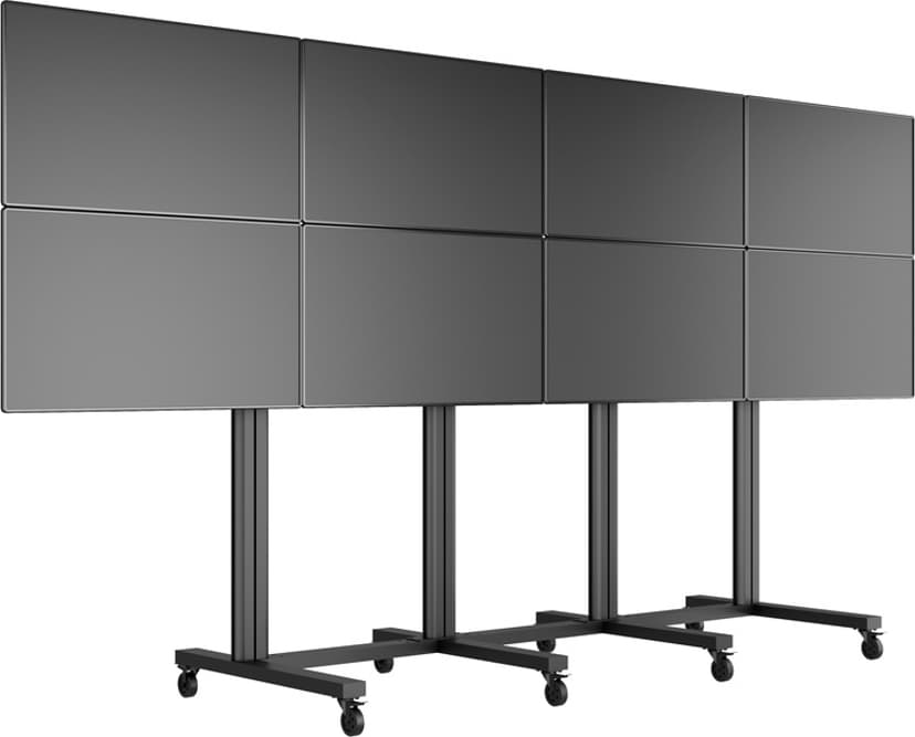 Multibrackets m Public Video Wall Std 8-Screen 40-55'' Black