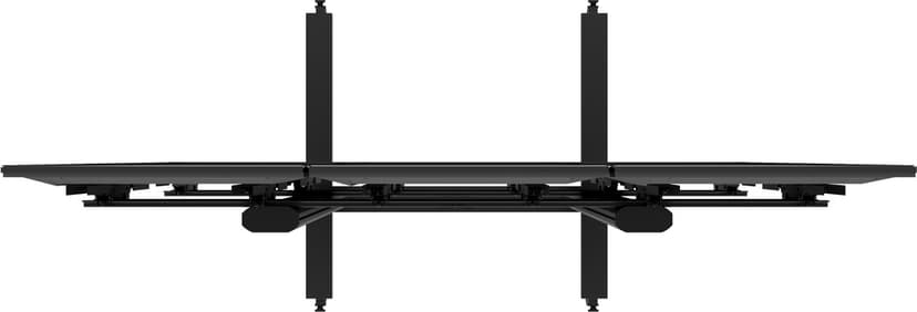 Multibrackets m Public Vid Wall Std Port 6-Scr 40-55'' Black