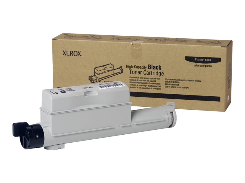 Xerox Toner Svart 18k - Phaser 6360