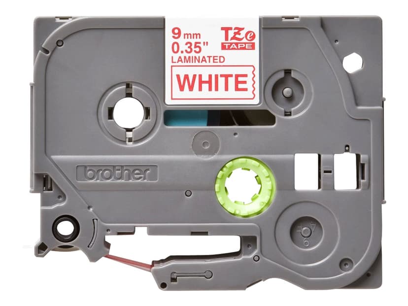 Brother Tape 9mm TZe-222 Röd/Vit