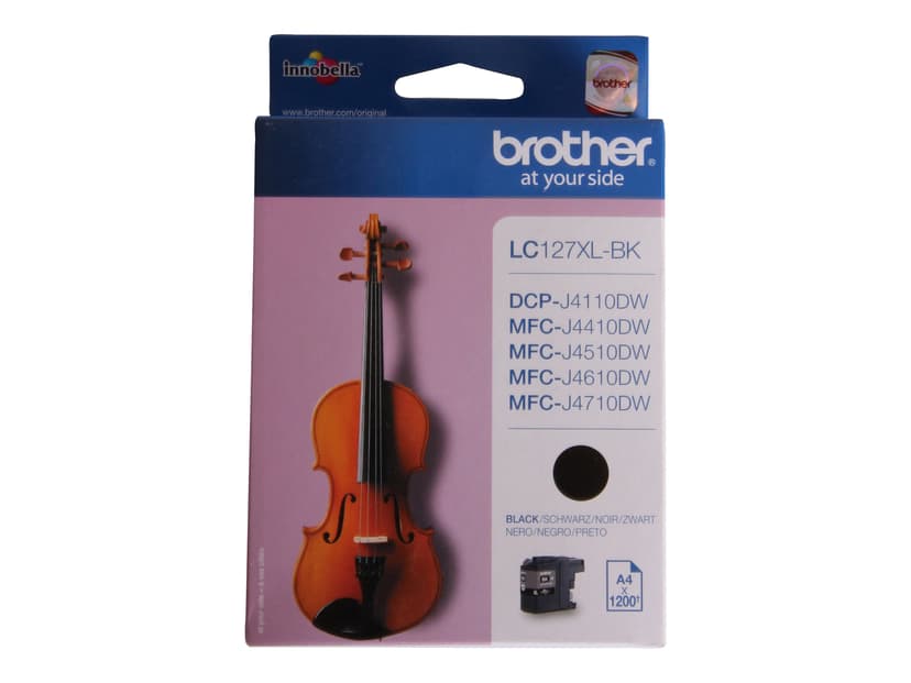 Brother Inkt Zwart HC LC127XLBK - MFC-J4510DW