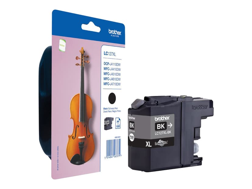 Brother Inkt Zwart HC LC127XLBK - MFC-J4510DW