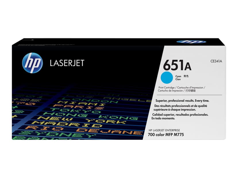 HP Toner Cyan 651A - CE341A