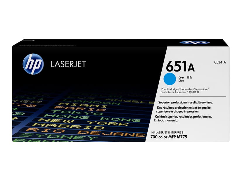 HP Toner Cyan 651A - CE341A