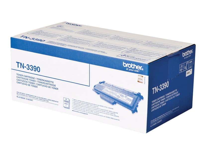 Brother Toner Svart TN-3390 12k - HL-6180/MFC-8950