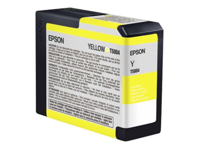 Epson Blekk Gul T5804 - PRO 3800