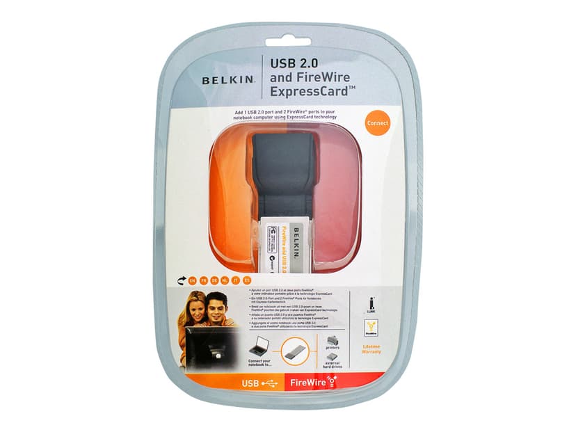 Belkin USB 2.0 and FireWire ExpressCard