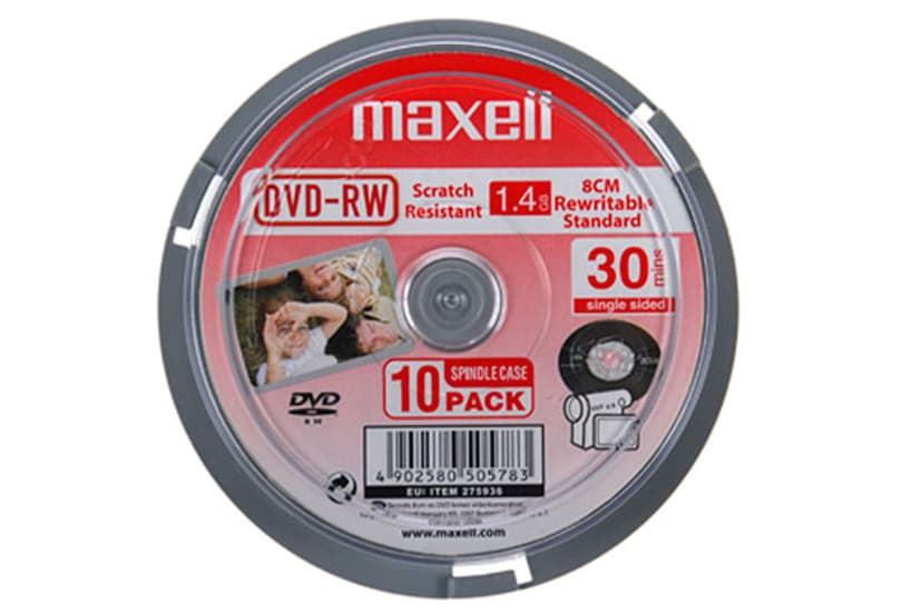 Maxell DVD-RW (8cm) x 10