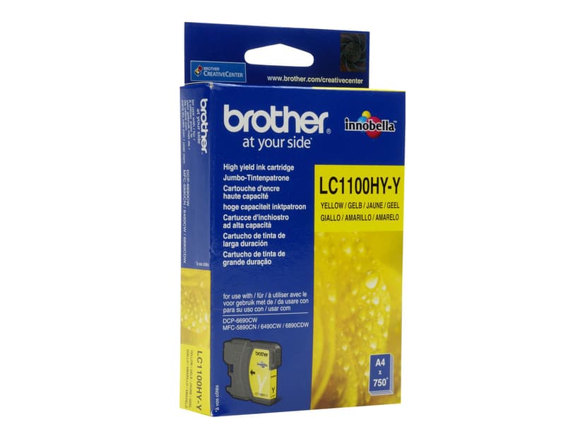 Brother Blekk Gul LC1100HYY 750 Pages