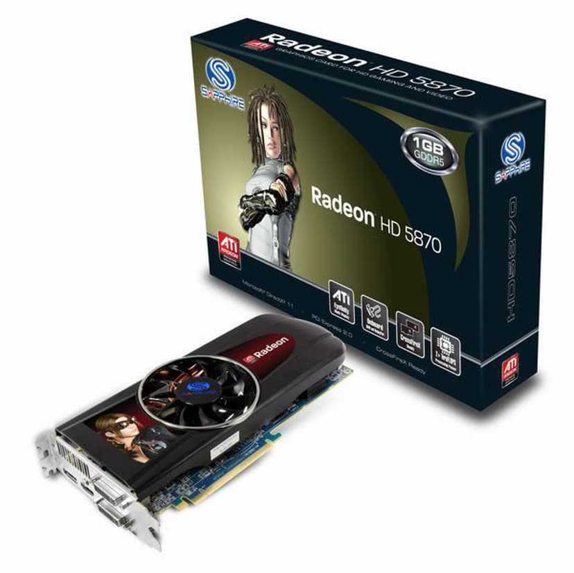 Sapphire radeon hd 5870 hotsell