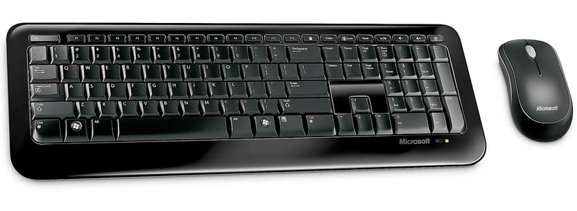 Microsoft Wireless Desktop 800 - sats med tangentbord och mus - Danska/finska/norska/svenska