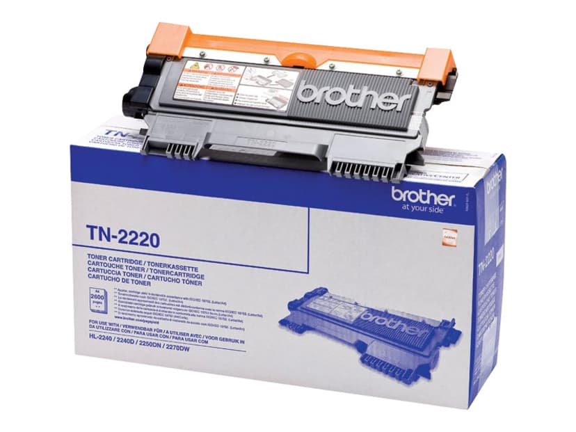Brother Toner Svart TN-2220 2.6K