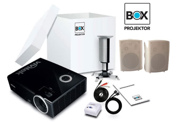 Wiktors Box Projector Skola + Audio
