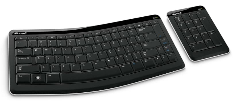 Microsoft Bluetooth Mobile Keyboard 6000 - sats med tangentbord och tangentsats
