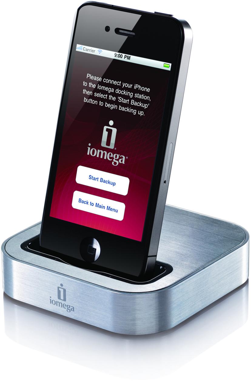 Iomega Superhero Backup And Charger For Iphone