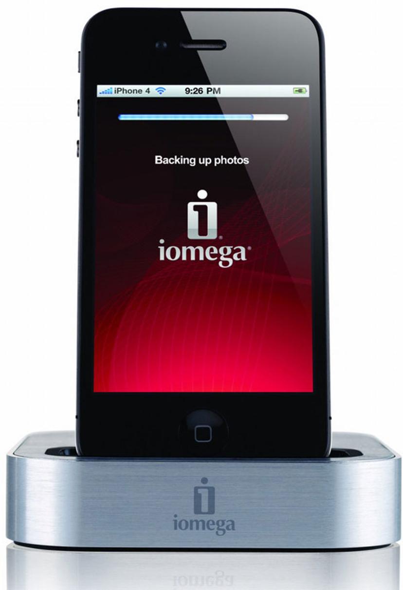 Iomega Superhero Backup And Charger For Iphone