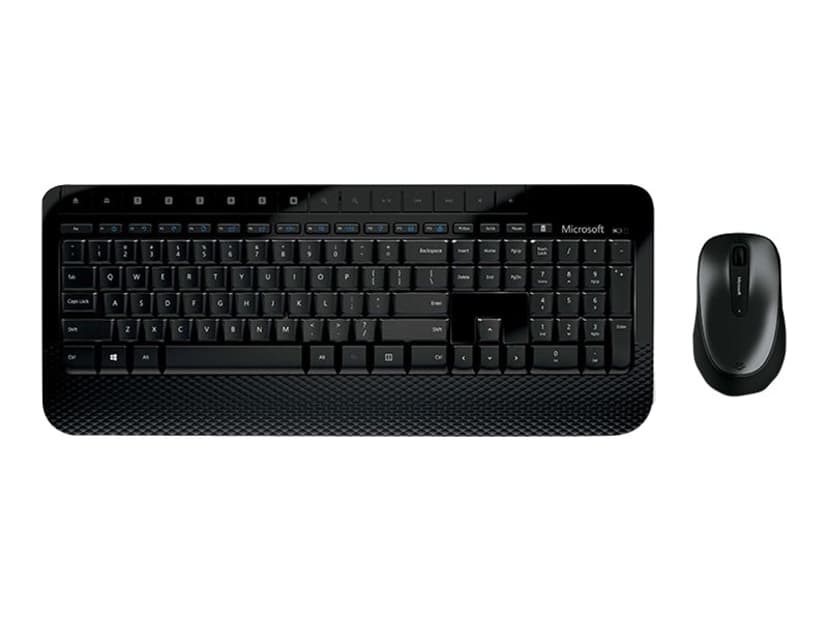Microsoft Wireless Desktop 2000 for Business - sats med tangentbord och mus - Danska/finska/norska/svenska