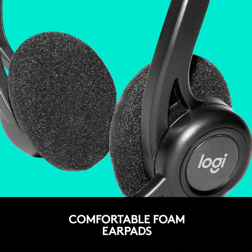 Logitech 960 Business Stereo USB-A Svart
