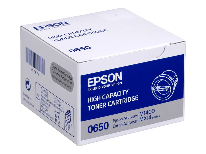 Epson Toner Svart 2200 Pages - Aculaser M1400