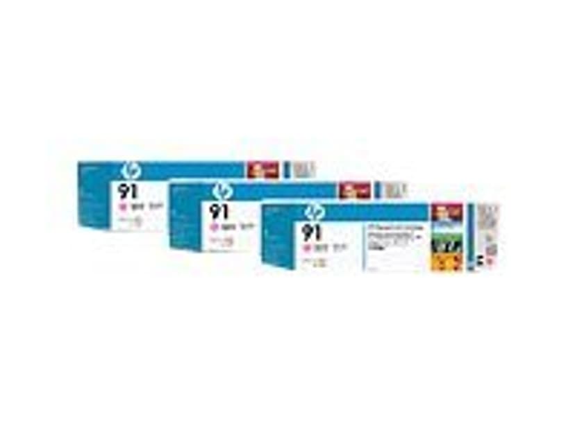 HP Bläck Ljus Magenta No.91 - Z6100 775ml 3-PACK