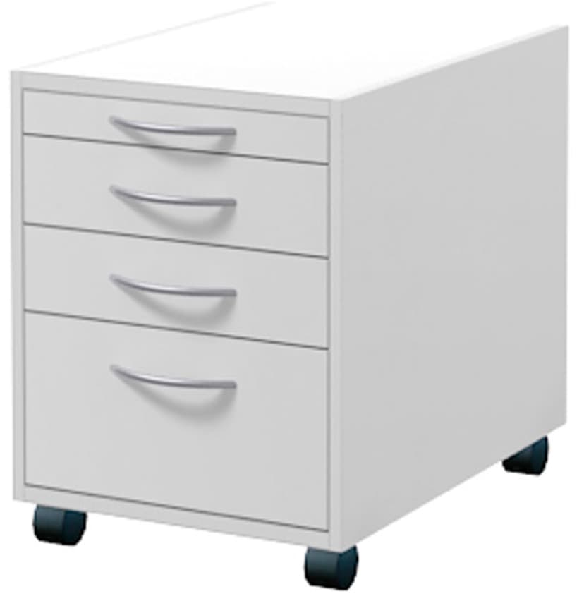 Lanab Design Hurts 4 Skuffer 550x600mm Hvit
