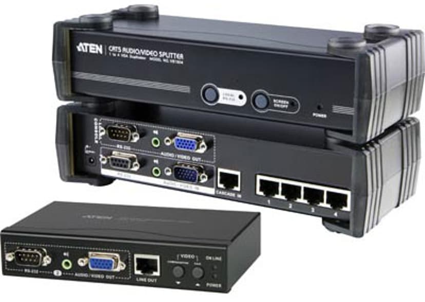 Aten VS1504 Cat 5 Audio/Video Splitter